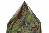 Polished Dragon's Blood Jasper Obelisk - South Africa #122546-2